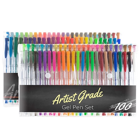 Artisanat Usa Color Gel Pen Set - 100 Count AR3305496